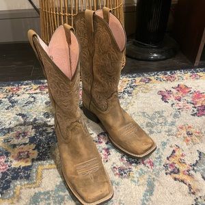 Artist cowgirl boots